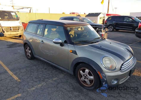 2008 Mini Cooper Clubman from USA, damaged, VIN WMWML33548TN66803
